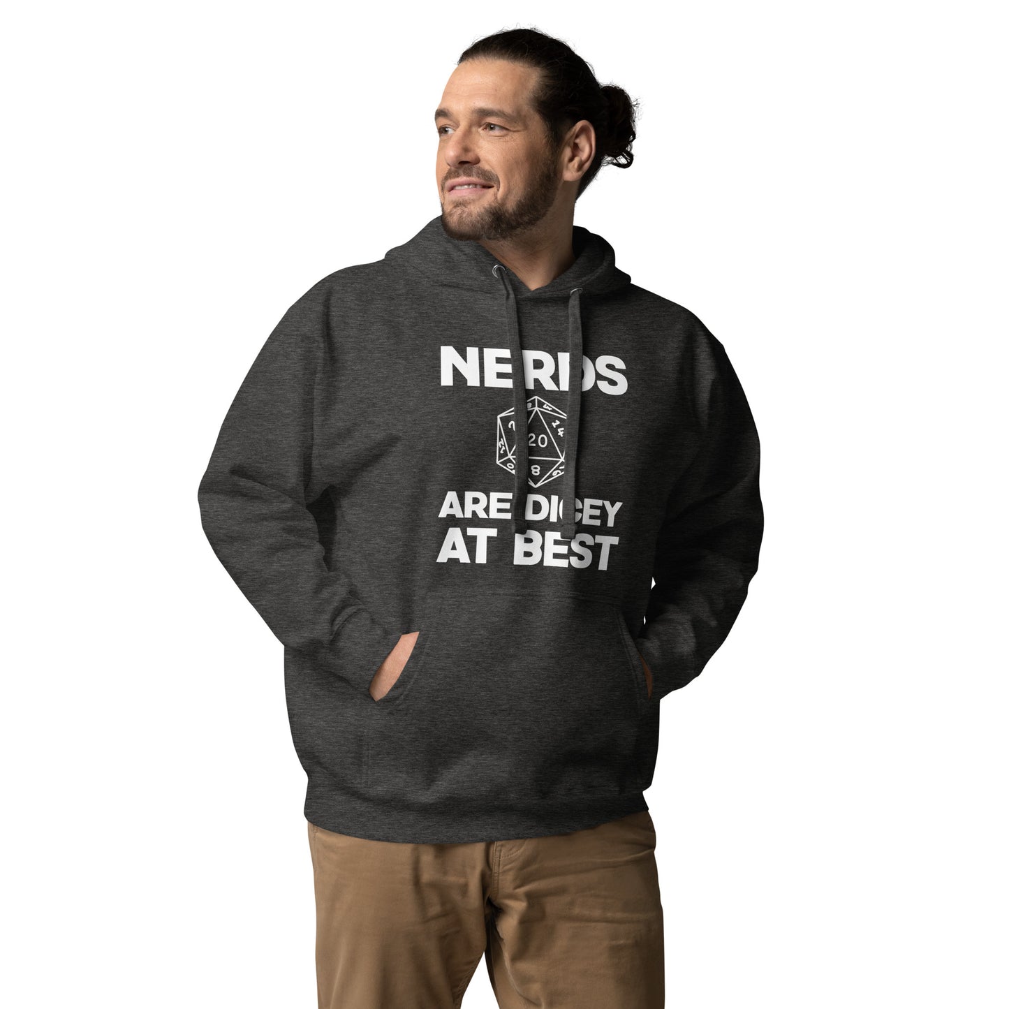 Nerds are Dicey at Best - Unisex Hoodie