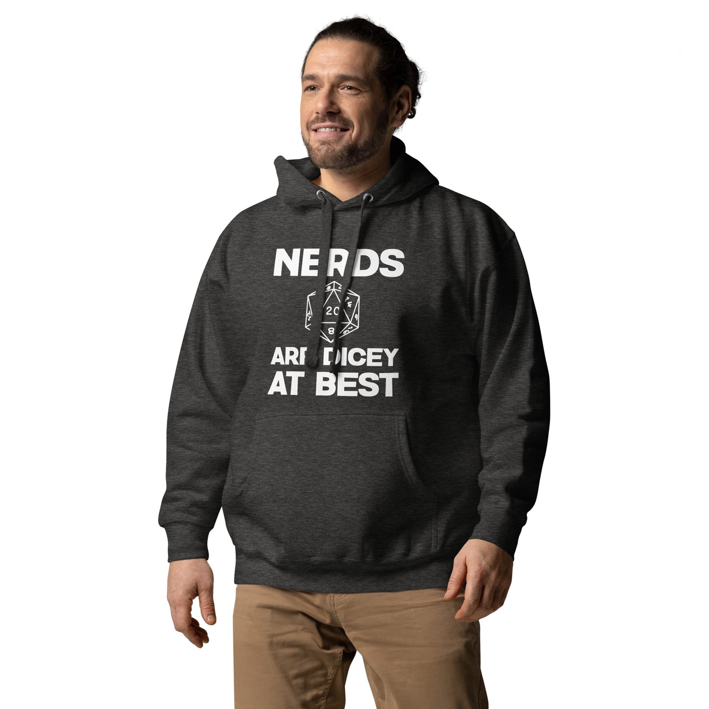 Nerds are Dicey at Best - Unisex Hoodie