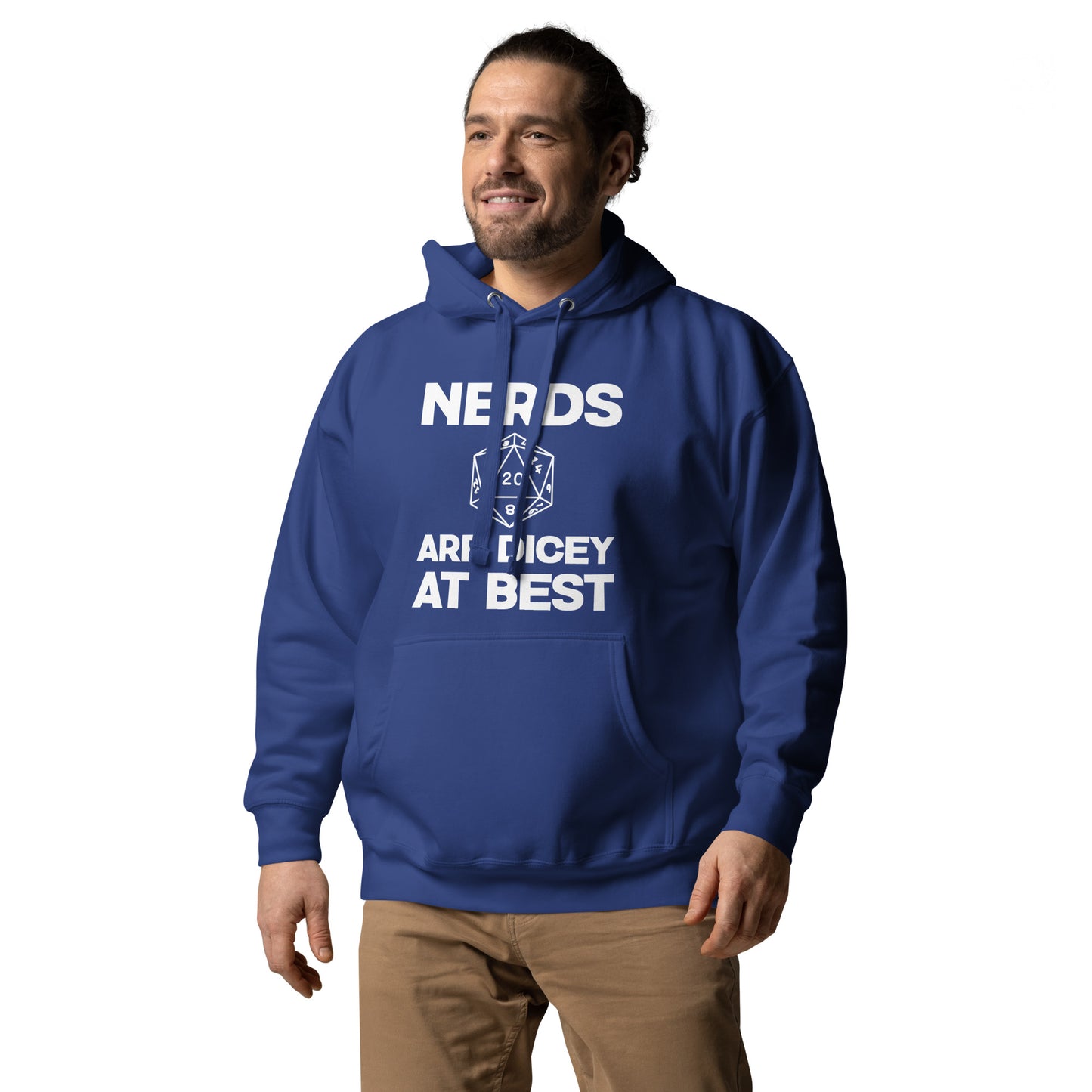 Nerds are Dicey at Best - Unisex Hoodie