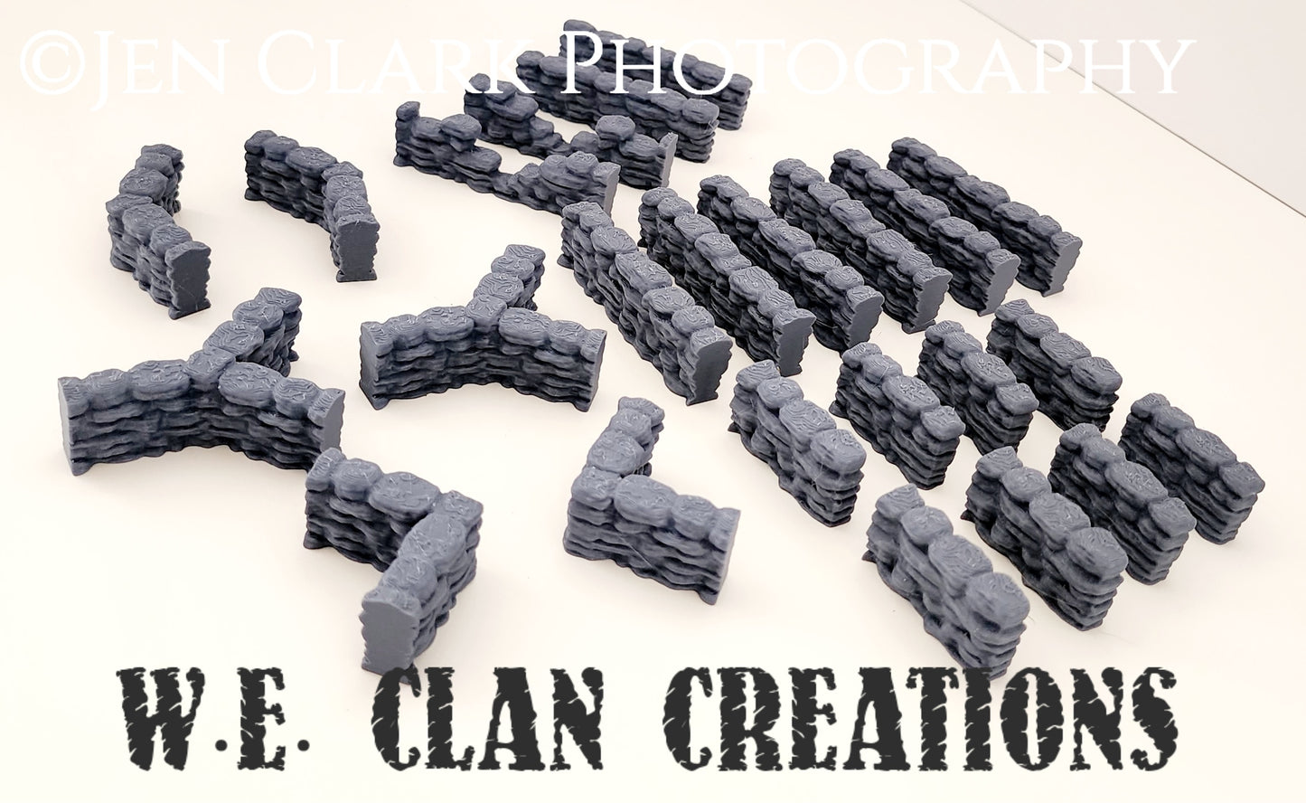 Stone Wall Set 24 pieces