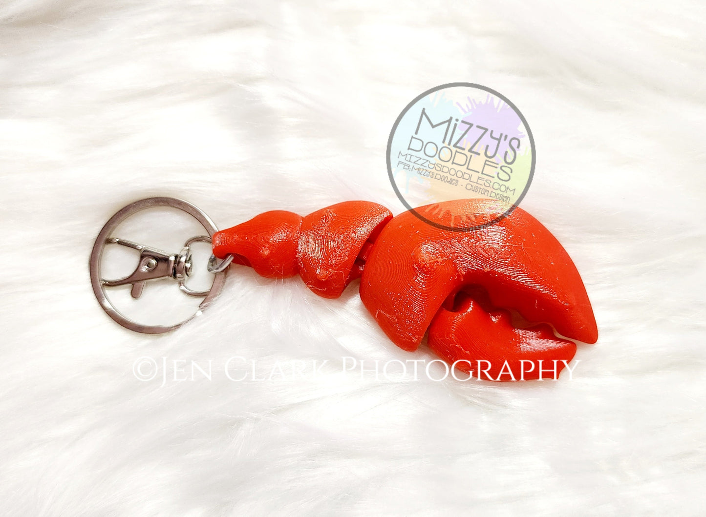 Crab Claw Keychain